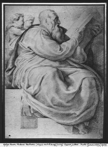 The Prophet Zacharias, After Michelangelo Buonarroti by Peter Paul Rubens